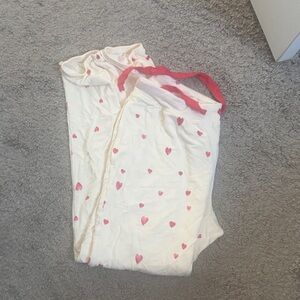 Soma  Pajama Bottoms with Pink Hearts